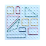 Geoboard & 10 Elastics
