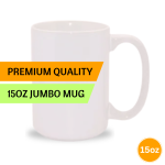 Aaa Premium Grade 15OZ White Jumbo Mug