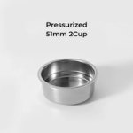 Coffee Accessories Filter Basket Compatible For Pressure 51MM 2CUP