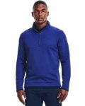 Men's Ua Storm Golf Sweater Fleece Zip - Royal XL