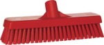 Vikan Hard Wall And Floor Washing Broom Red 305MM - Industroclean
