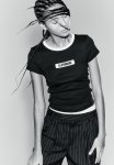 Fitted T-Shirt - Black & Seoul