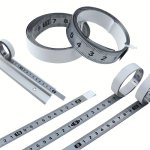 Self-adhesive Metal Tape Measure For Woodworking - Precision Scale Ruler 1M-6M Compatible With Miter Track & Heavy-duty Tracks