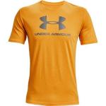Under Armour Men's Sportstyle Logo Short Sleeve Shirt-yellow Nectar - Small