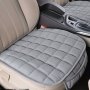 Universal Oval Car Seat Cushion With Polyester Fiber Sponge Filler Soft & Breathable Anti-slip Lightweight & Portable All-season Protection For Vehicle Seats - Hand Washable