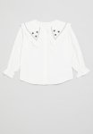 PoP Candy Dutch Collar Shirt-white