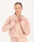 New Knits Full Zip Hoodie - Coral - Medium