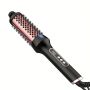 2-IN-1 Curling & Straightening Brush - Ceramic Round Heat Styling Tool