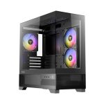 Antec CX500M Argb Tempered Glass Steel Black Micro-atx Mini-tower Chassis