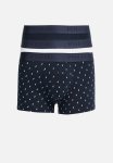 Polo Men Basic Print Knit Boxer 3 Pack - Navy