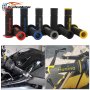 Profesmotor Universal Handlebar Grips For Off-road Motorcycles 7/8 Inch 22MM Synthetic Rubber High Traction Compatible With Bmw Ducati Kawasaki Yamaha Ktm For Suzuki Gas