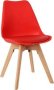 Linx Cyrus Home Chairs Red Set Of 4