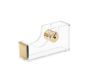 Acrylic Sellotape Holder - Gold