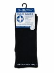 Mohair Socks Diabetic Medi Black 8-11