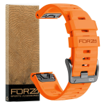Elite 26MM Easyfit Watch Strap - Garmin - Orange