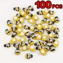 100pcs Wooden Bee Design Decoration Creative Animal Design Decoration Eid Al-Adha Mubarak