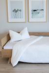 White Muslin Duvet Cover - Queen