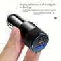 Pd Fast Charging Car Phone Charger Car Charger 3.1A Aluminum Alloy Car Charger Head Mobile Phone Car Charger Usb+pd Super Fast Charging