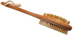 Double Sided Body Brush With Long Handle