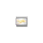 Composable Classic Link Gold Airplane Symbol