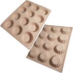 Silicone Muffin Pan 12 Cavity Peach