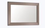 Paris Charcoal Glass-framed Mirror