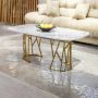 Prestige Home - Oslo Marble Top Coffee Table