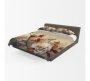 Rustic Rose Duvet Cover Set - Queen