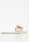 Footwork Jelly Bow Jewelled Sandal - Beige