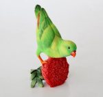 Love Bird On Red Flower 16.5X12CM