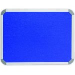 Parrot Products Info Board Aluminium Frame 1500 900MM Royal Blue
