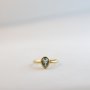 Blue Topaz - Pear - Large
