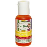 Cake Flora Lemon Yellow Gel Food Colour 21G