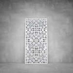 Wall Art D118 - 2900 X 1400 X 20 Indoor Matt White No