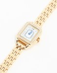 Goldair Gold Diamante MINI Rectangular Watch