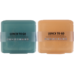 To Go Plastic Divider Box 18 X 18 X 11CM Colour May Vary