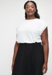 Edit Basic Grown Sleeve Shell Plus - White