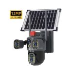 T3 Smart Solar Security Camera Dual-lens 12MP 6MP+6MP Ptz With Ai Detection