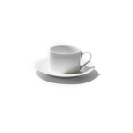 - White Cup & Saucer