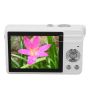50MP Teen Camera 1080P 2.8 Tft 16X Zoom Af With Flash White
