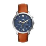 Fossil Nuetra Chrono Men Tan Leather Watch