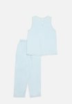 PoP Candy Denim Top And Bottom Set-stonewash