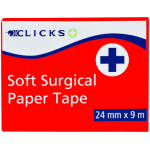 Clicks Soft Surgical Paper Tape 24MM X 9M