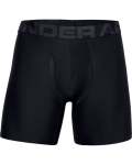 Men's Ua Tech 6" Boxerjock 2-PACK - Black Sm