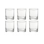 Whiskey Glass 260ML 6 PC Set Traditional Clear - Kitchen Essentials