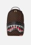 Sharks In Paris Lenticular Chomp Backpack - Brown