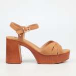 Sheena 1 Heel - Tan - Tan 6