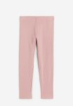 Ribbed Jersey Leggings - Dusty Pink