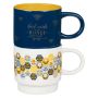 Mug Set - Kind Words Are Like Honey Stackable Two Piece
