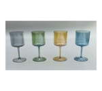 Set Of 4 350ML Transparent Wine Glasses